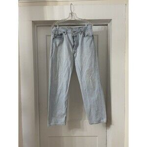 VTG 90s Made In USA Levi's 501 Jeans Mens 36x30 Blue Denim Cotton Straight Leg
